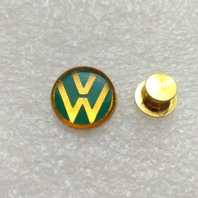 Pin's lapel pin enamel pins Auto car voiture Emblème logo VW Volkswagen  Ø15mm