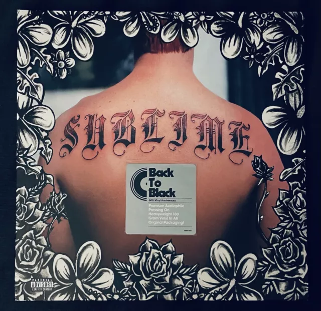 Sublime “Sublime” DOUBLE LP (2008 Back To Black Issue) | Geffen Ska Punk