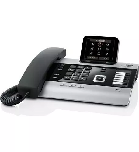 Téléphone de bureau hybride Siemens Gigaset DX800A pour appels VoIP et RNIS ou ligne fixe