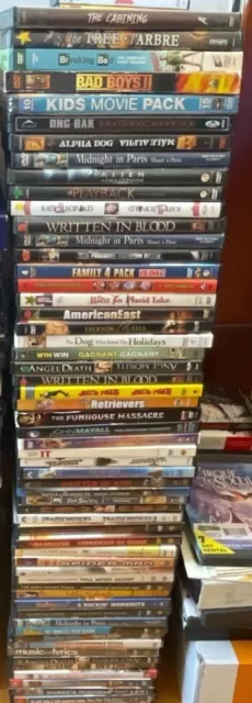 Pick & Choose DVDs - All Genres