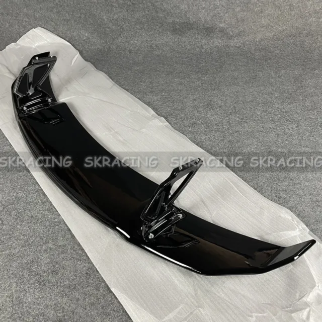 For Infiniti Q50 Q60 G25 G35 G37 Glossy black ABS Rear Trunk Lip Spoiler Wing