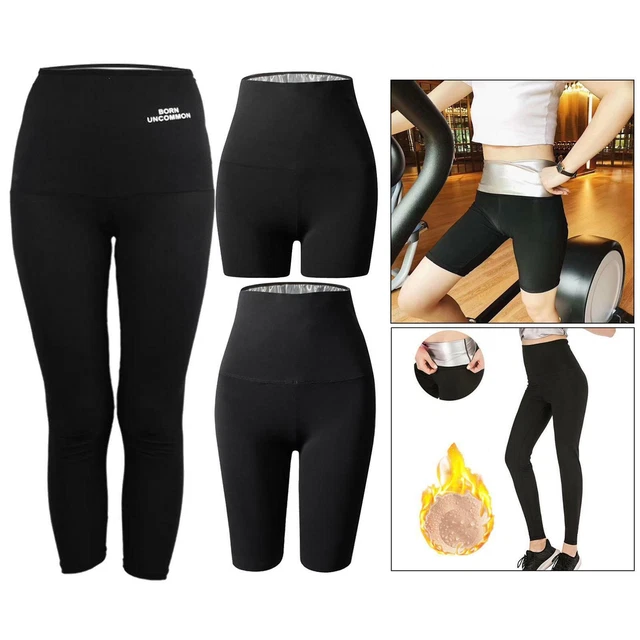 Acheter Pantalon de sauna en néoprène pour femmes, legging de sudation,  perte de poids, entraînement, course à pied, pantalon thermique  amincissant, entraîneur de taille, Compression du corps