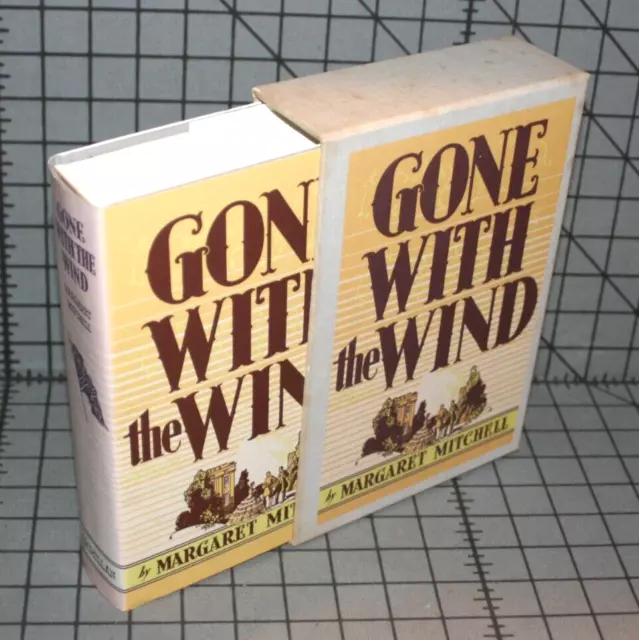 First Edition Library Gone With the Wind Slip Case Dust Jacket Margaret Mitchell