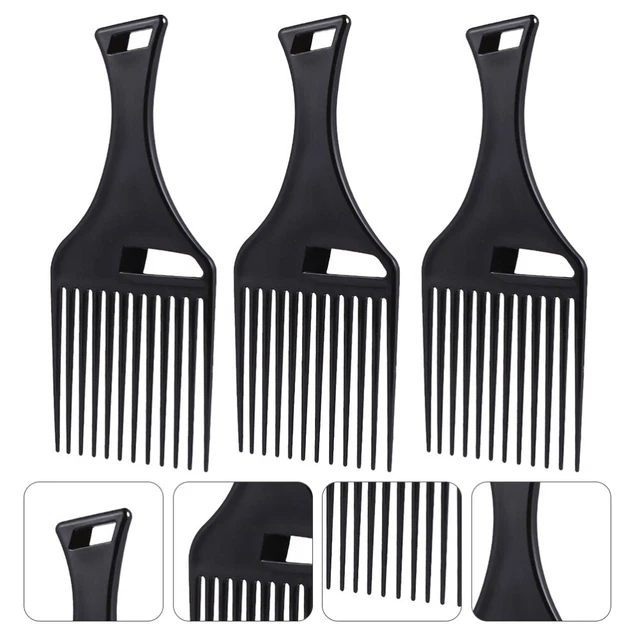 FRCOLOR Sandelholz Kamm - Naturholz Afro Haar Pick 14cm