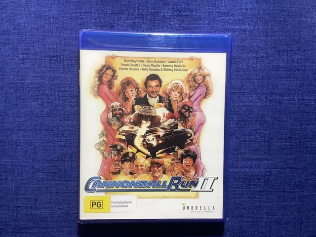 CANNONBALL RUN II (Blu-ray, 1984) Burt Reynolds Brand New Sealed