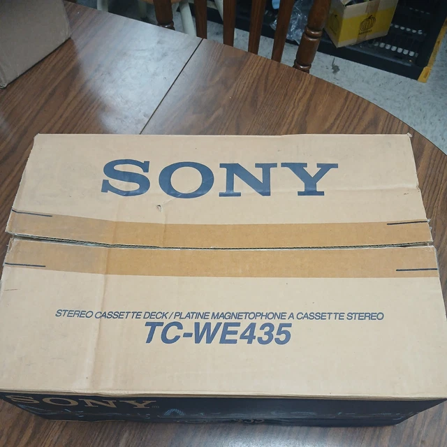 Sony TC-WE435/S - Lettore cassette, doppio, colore: argento