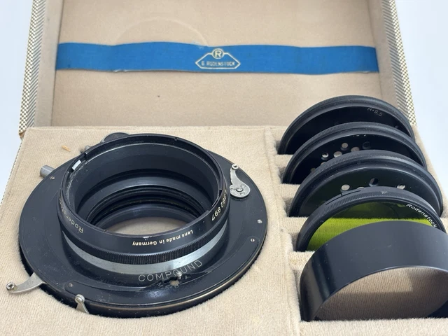 RODENSTOCK IMAGON 300 mm f/5,8 Tiefenbildner Objektiv Compound shutter ...