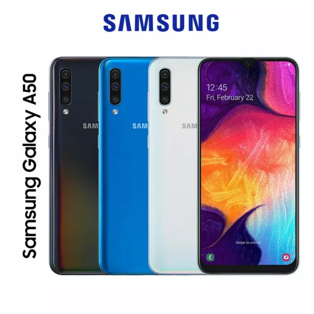 Smartphone Android originale Samsung Galaxy A50 (2019) 6,4" Dual SIM 64/128 GB LTE