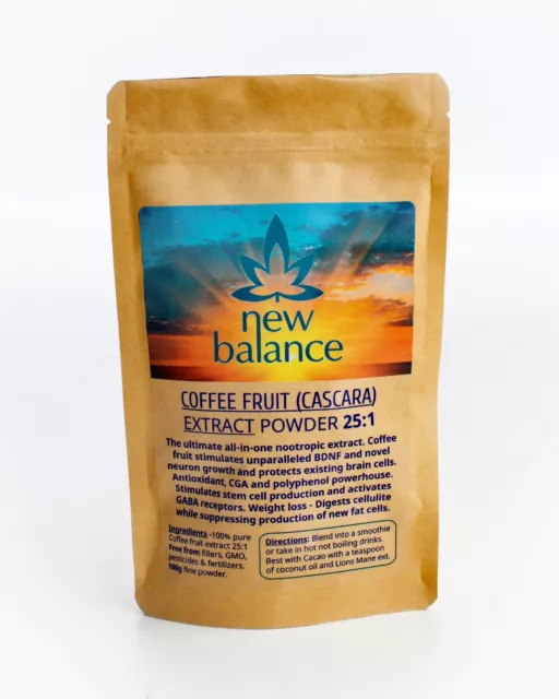 COFFEE BERRY EXTRACT POWDER 25:1 FULL SPECTRUM. 100 grams - 10KG