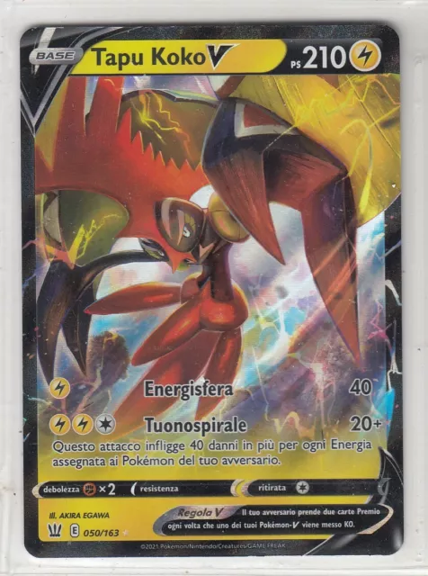 Pokemon - 51/181 TAPU KOKO Prisma Rara Holo - Gioco di Squadra - ITA -  NM/MINT