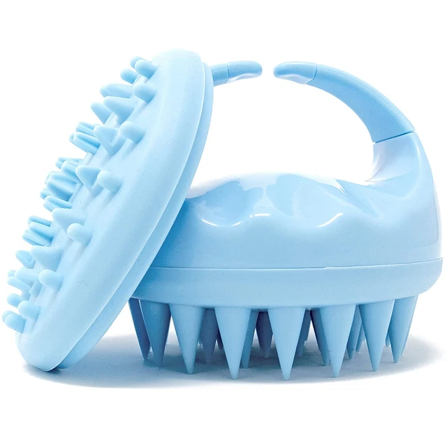 Flathead Products Hair Scalp Massager and Shampoo Brush for Shower Dandruff Remo