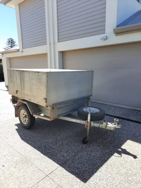 6x4 Galvanised Box Trailer