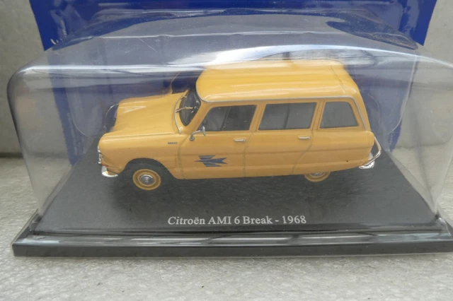Ixo ? Pour Presse Citroen Ami 6 Break La Poste 1968 Neuf En Blister