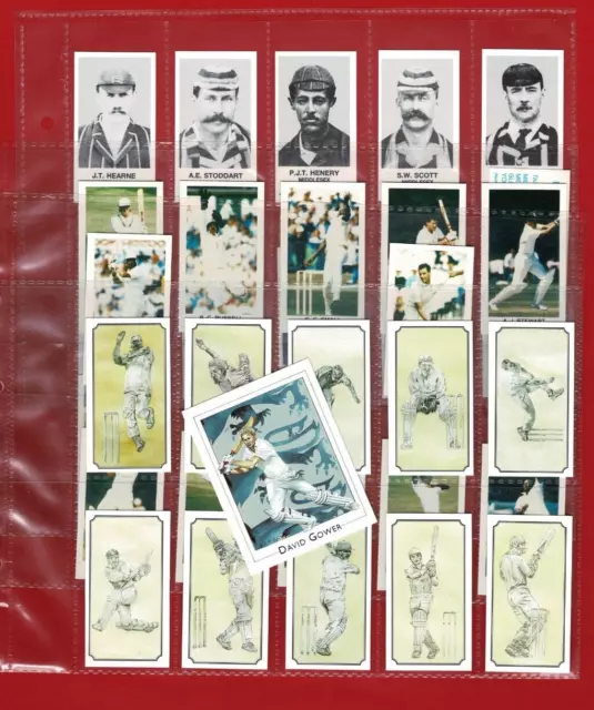 CRICKET TRADE CARD SELECTION - Incl. ENGLAND & SOUTH AFRICA CRICKETERS  (SM08)