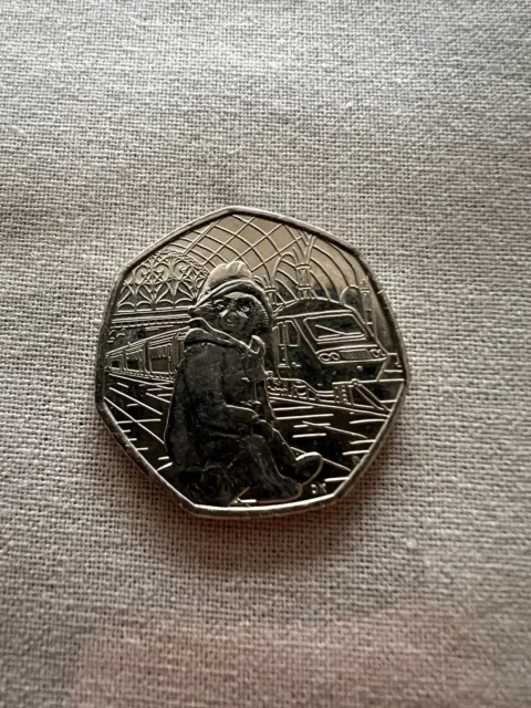 Paddington Bear 50p Coin