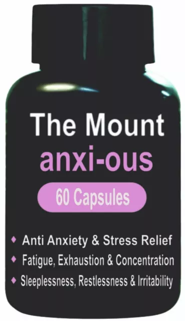 The Mount anti-ous Anti Anxiety & Stress Relief Sleeplessness Restlessness 60Cap