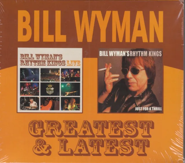 Bill Wyman - Greatest & Latest,Live/Just For A Thrill, 2CD Neu
