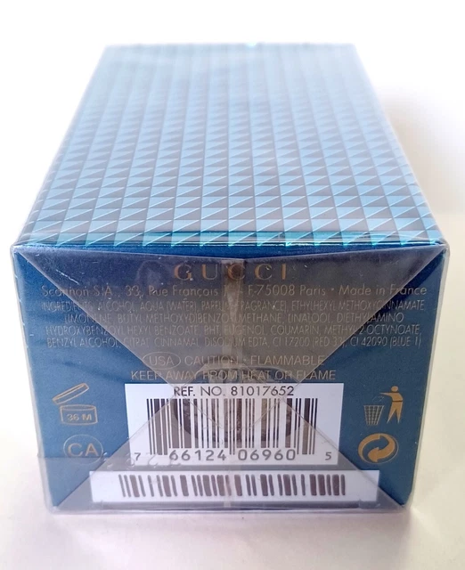 GUCCI UOMO 2/II - EDT 50ml NAT. SPRAY NUOVO / PELLICOLA 3