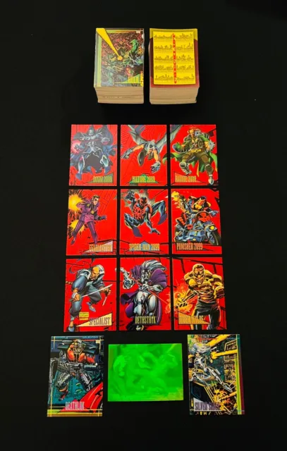 1993 Marvel Universe Series 4 Base / Red Insert / Promos Singles Sets You Choose