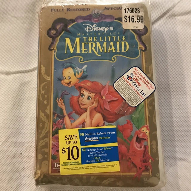 THE LITTLE MERMAID (VHS Special Edition) Walt Disney Masterpiece Col