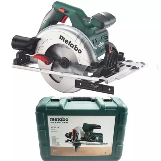 Metabo Sega Circolare Ks 55 FS 1200W Profondità di Taglio 0-55 MM, Nella Valigia