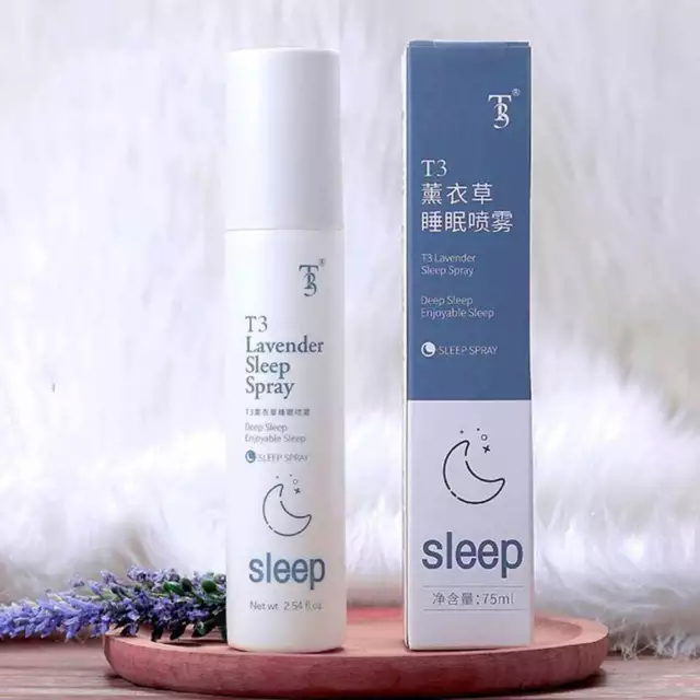 Sleep Well Pillow Spray Natural Mist Sleep Aid Lavender Essential Oil Relax 75ml