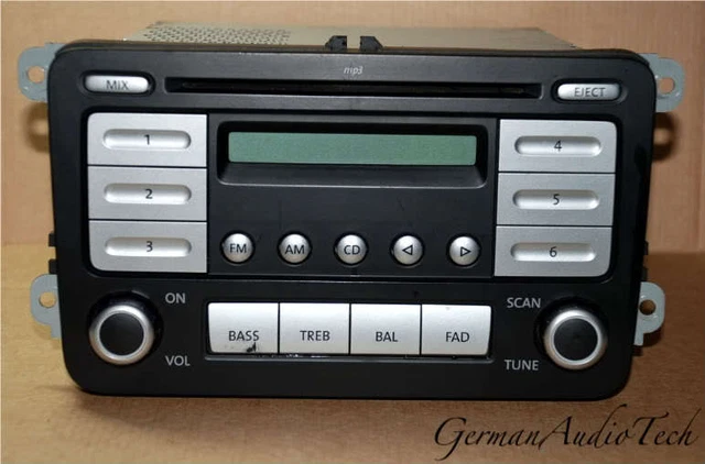 Volkswagen Vw Premium 7 Cd Player Changer Radio Stereo Jetta Passat 08 1K0035161 Volkswagen Vw Premium 7 Cd Player Changer Radio Stereo Jetta Passat 08 1K0035161
