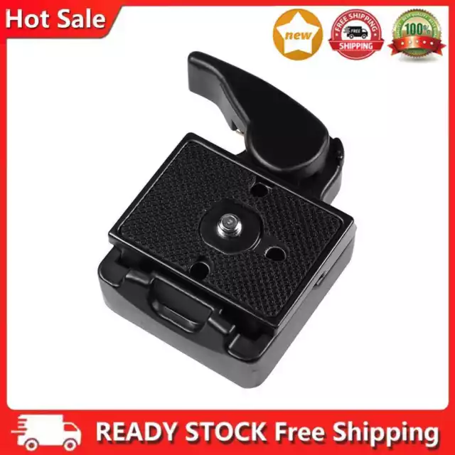 Camera 323 Tripod Quick Release Clamp Adapter+ QR Plate for Manfrotto 200PL-14