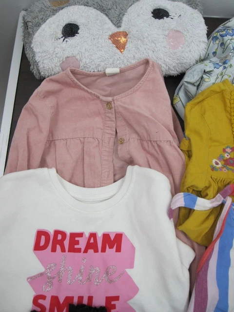 Girls Clothing Bundle Size 2-3 3-4 Years Job Lot Tops Coat 2