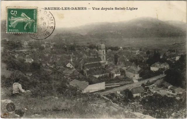 CPA BAUME-les-LADIES View from Saint-Ligier (1114988)