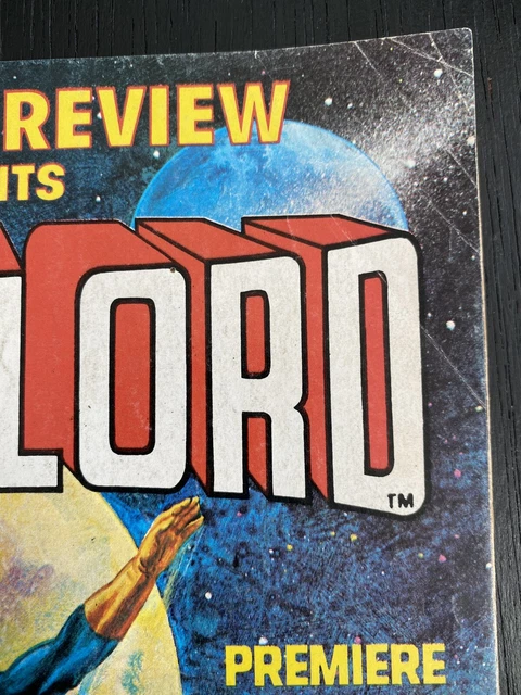 MARVEL PREVIEW #4 KEY ORIGIN / 1ST STAR-LORD (Guardians Galaxy) Magazine 1976 3