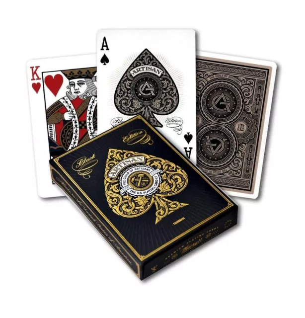 Artisan Black Playing Cards Theory11 Deck USPCC