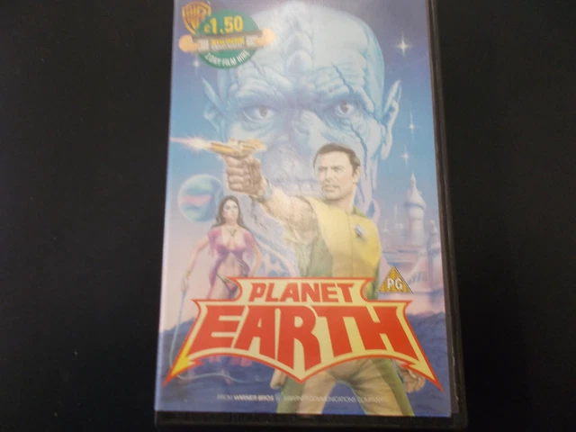 PLANET EARTH VHS john saxon embossed warner bros case £23.95 - PicClick UK