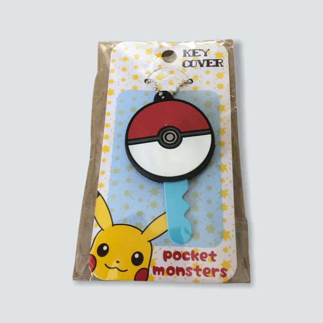 POKEMON POCKET MONSTERS Key Cover - Pokeball/Pikachu/Pokemon Centre ...