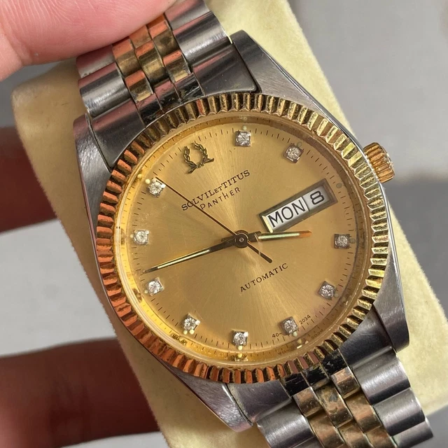 Chronograph Barrique Solvil Et Titus Meaning RARE Solvil Et Titus