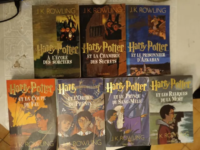 Integrale Harry Potter grand format Gallimard