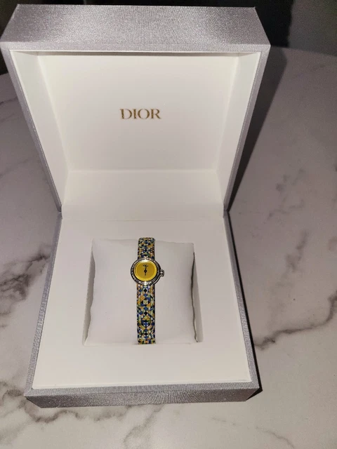 Dior La D De Dior Mosaique Quartz 19mm Diamond Bezel CD040110A025 watch