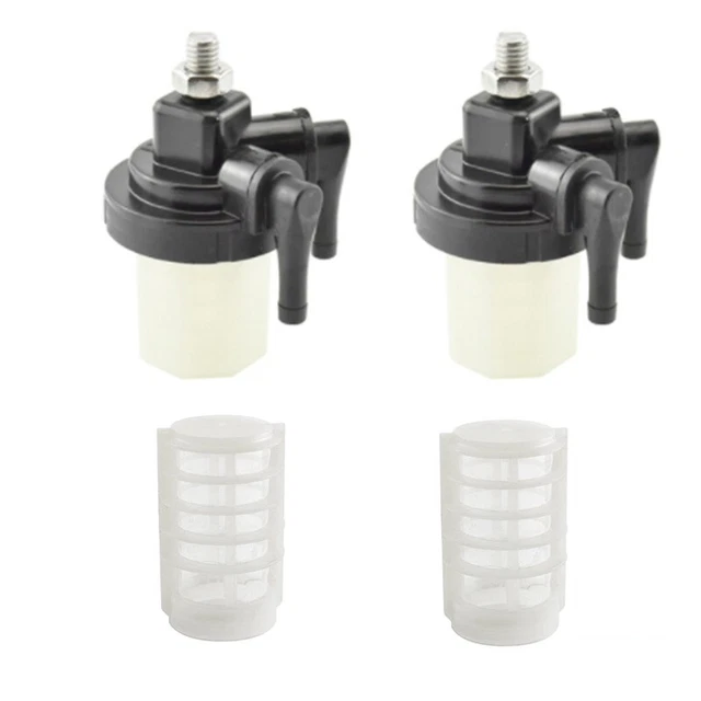 2 SETS Fuel  for  Outboard Boat Motor Water Separator 9.9Hp 15Hp 20Hp 25Hp X2