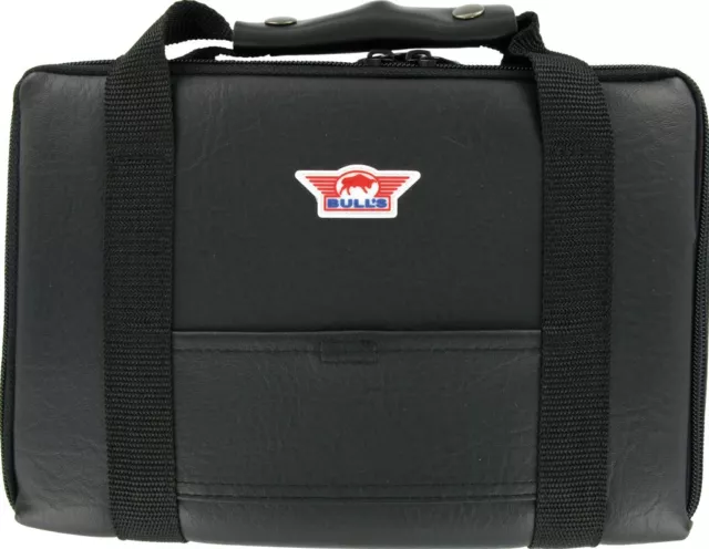 Bulls Professional Pro Darts Case / Wallet - Large - Faux Leather - Master Pak 2