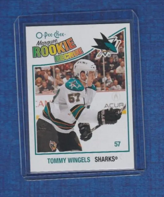 2010-11 OPC O-pee-chee Marquee Rookie # 535 Tommy Wingels