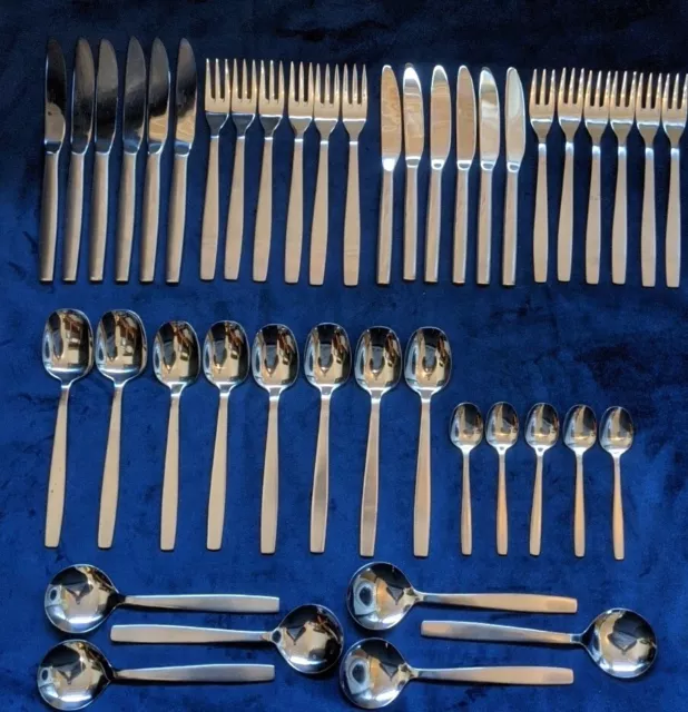 Viners Chelsea Stainless Steel Cutlery Set For 6 Persons Vintage NEW Old Stock