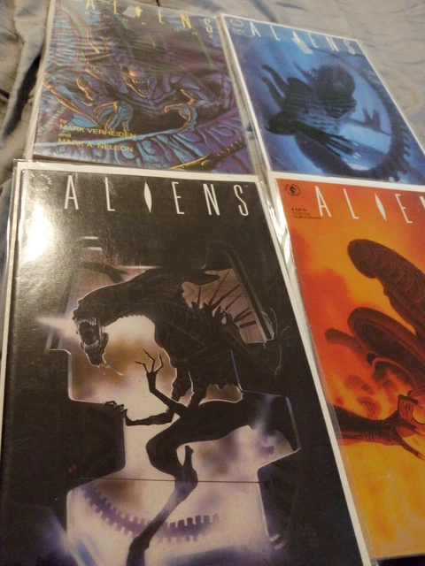 Alternative Comic Lot Aliens 1 2 3 4 #1-4  Bagged Boarded 1989 Dark Horse Comics