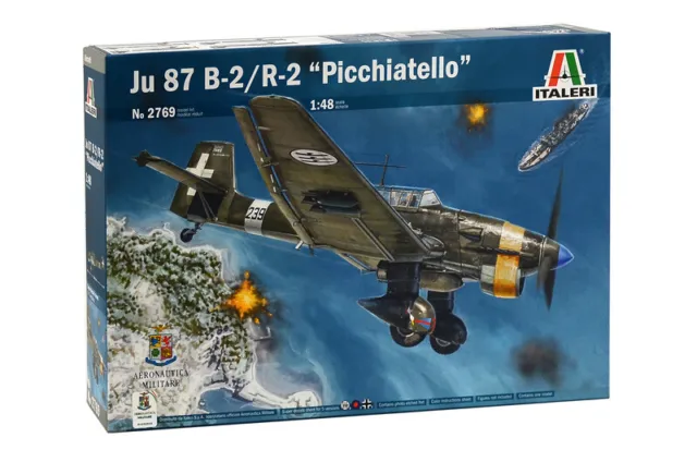 Model Models aircraft Kit Of Mount Italeri Ju 87 B-2R-2 Stuka Model