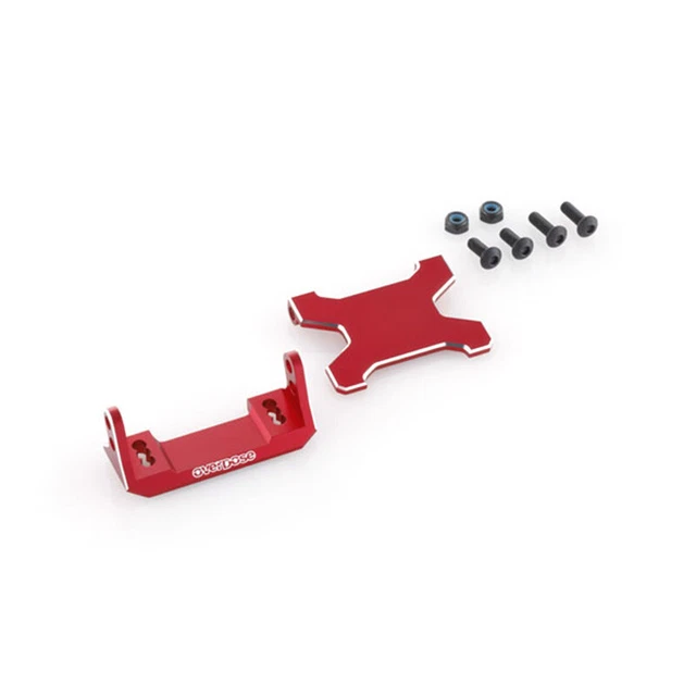 Overdose Aluminum JT Rear ESC Mount Set Red For Drift GALM Vacula II  #OD2852