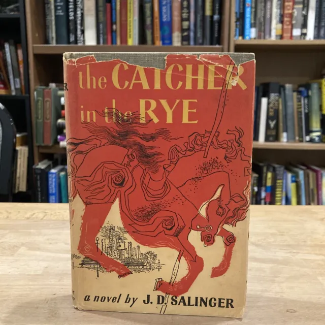 1951 The Catcher in the Rye First Grosset & Dunlap Edition with Dust Jacket HC