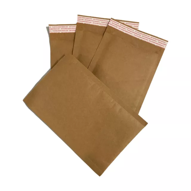 500 #0 6x10 Natural Kraft Bubble Envelopes Padded Shipping Mailers 6"x10"