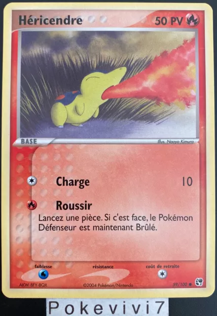 Carte Pokemon HERICENDRE 59/100 Bloc EX Tempête de Sable FR NEUF