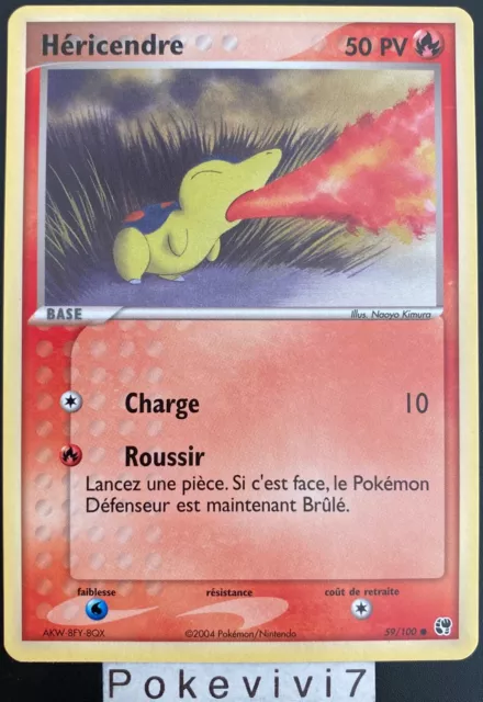 Pokemon Card HERICENDRE 59/100 Block EX Sandstorm FR NEW