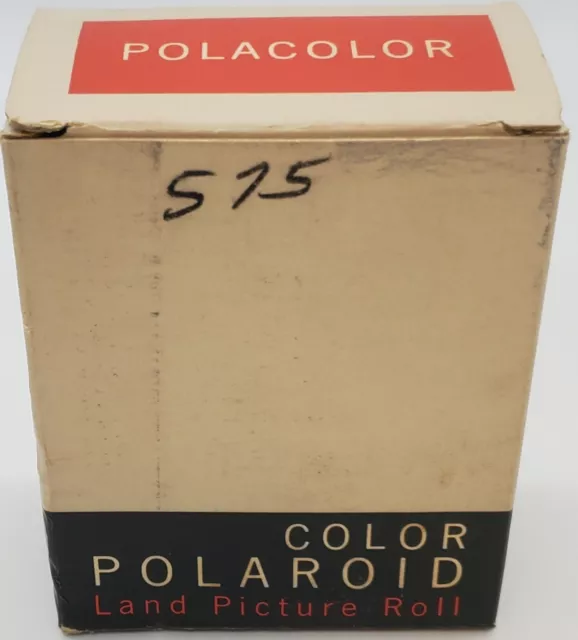 Vintage Polaroid Land Picture Roll Color Type 48 Speed 75 Sealed Expired 1964