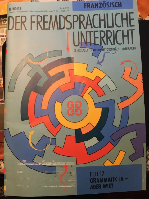 Der Fremdsprachliche Unterricht Französisch  Heft 17